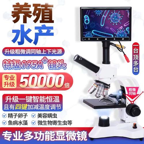 显微镜50000倍超清看精子水产