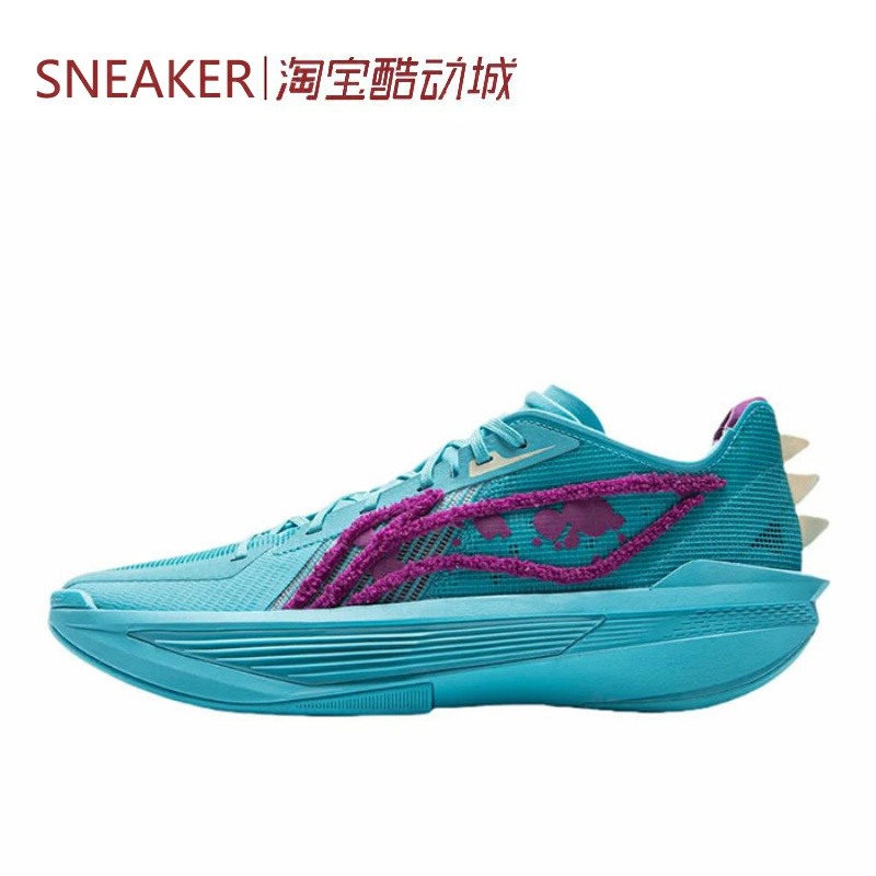 #LiNing李宁 Ultra Light 超轻2025 篮球鞋 海清蓝 ABAV007