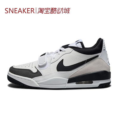 #Jordan Legacy 312 中帮 复古篮球鞋 男款 黑白 HV1811-101