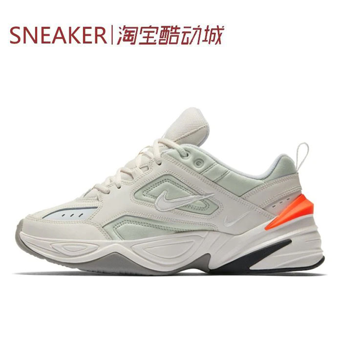 #耐克 Nike M2K Tekno 老爹鞋 男女同款 白橙 AV4789-001-101