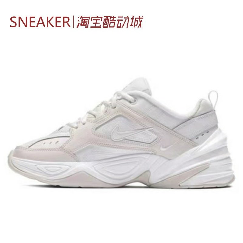 #耐克 Nike M2K Tekno Phantom 老爹鞋 灰白 白橙 AO3108