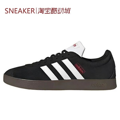 #阿迪达斯 Adidas neo Vl Court Lifestyle 板鞋 黑白 HQ1801