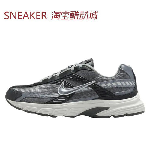 #耐克 Nike Initiator 低帮 跑步鞋 白蓝 黑灰 394055 HQ1511