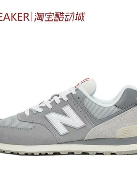 #新百伦 New Balance NB 574 跑步鞋 灰白 U574BKR ML574LGI
