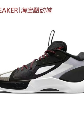 秋Jordan Zoom Separate PF 东契奇 篮球鞋 黑白 DH0248-001