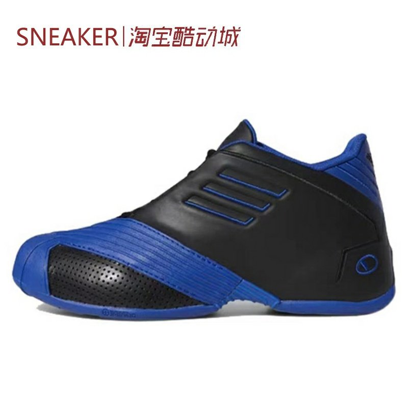 #阿迪达斯 Adidas T mac 1 PACK 篮球鞋 中帮 蓝黑 EE6843