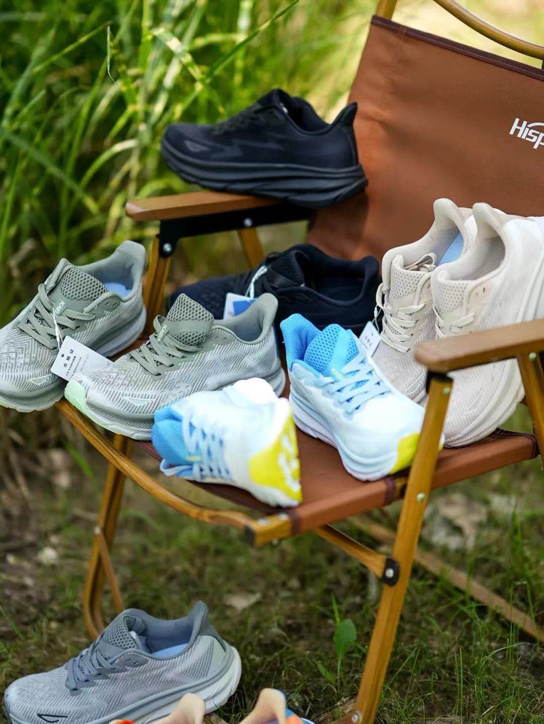 小众膏端！跑王专属飞织透气网面超轻缓震泡棉大底男女款运动跑鞋