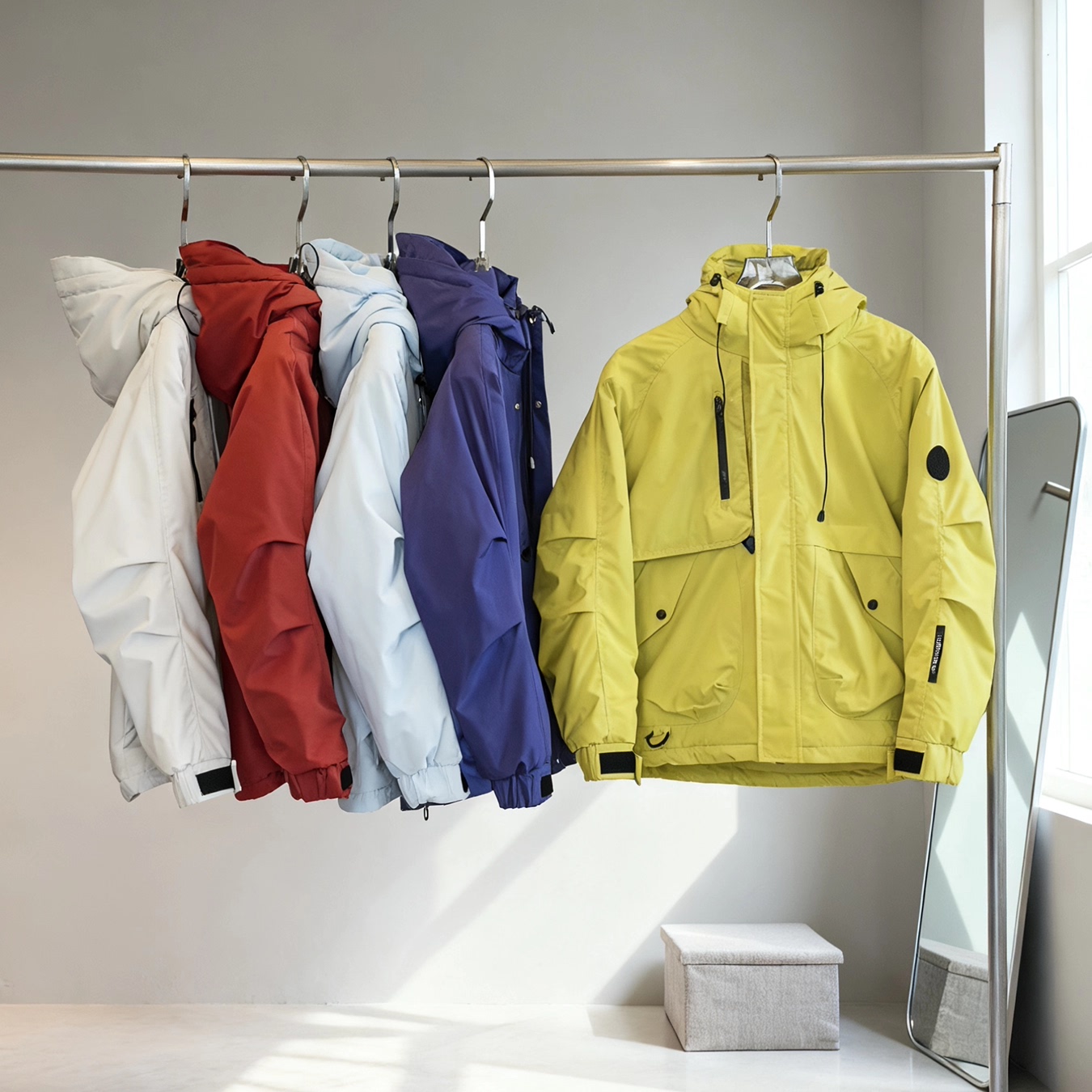 宽松加厚棉衣冲锋棉服夹克外套