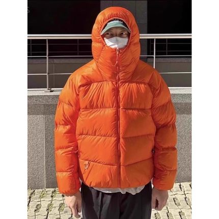 特价清 线下1588 冬季高端男女情侣超厚保暖蓬松连帽棉衣棉服