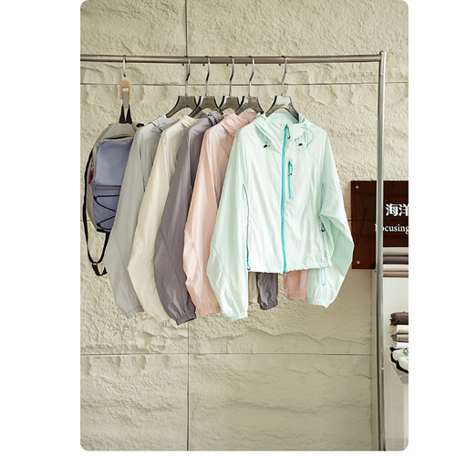 立体裁剪户外机能防晒衣皮肤衣