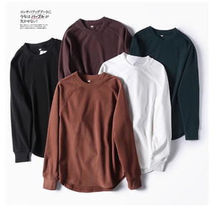 多带几件!基础百搭!阳离子德绒打底衫秋冬男女磨毛保暖长袖T恤
