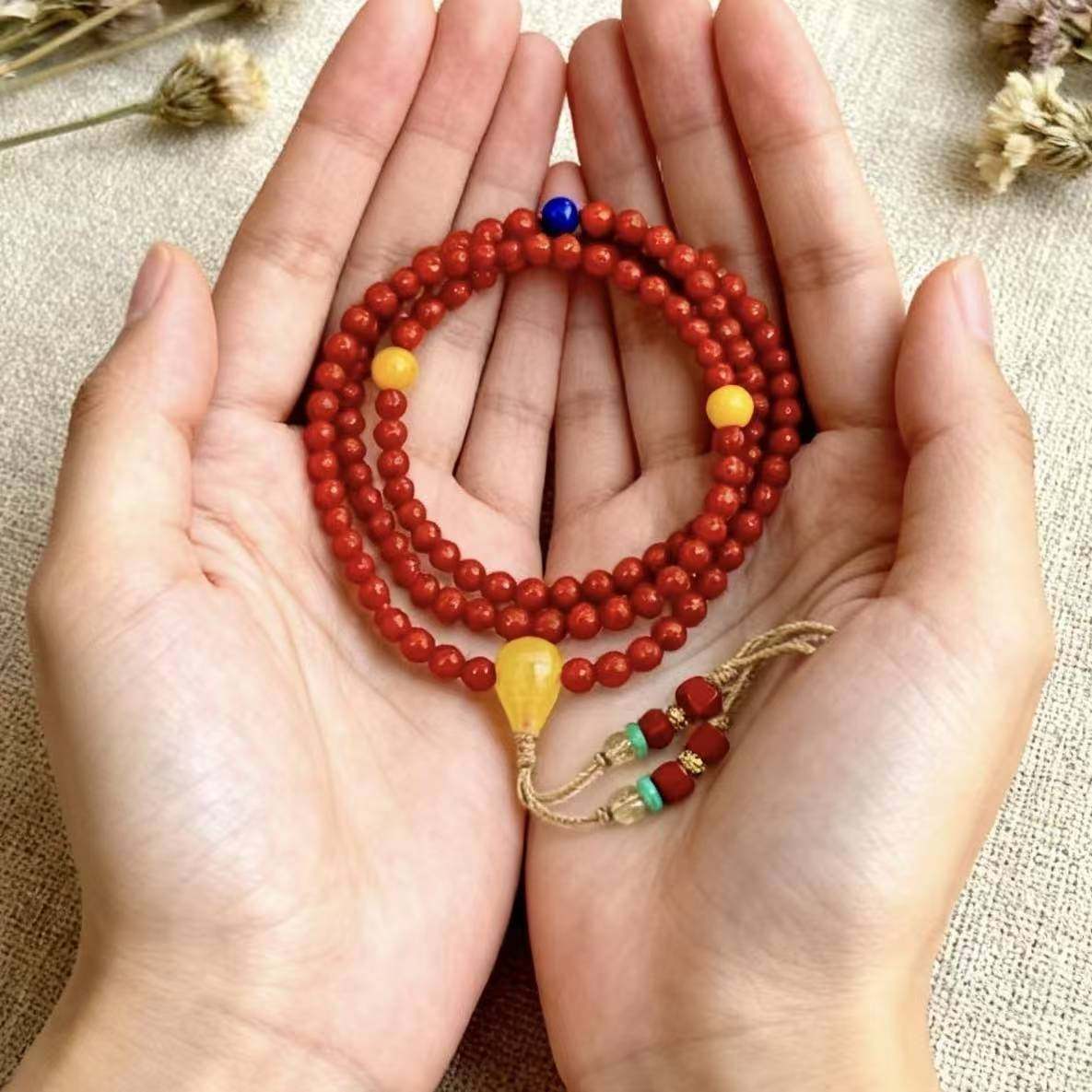 【国检证书】柿子红南红玛瑙手串108颗搭配蜜蜡青金石等多圈手链,饰品/流行首饰/时尚饰品新,手饰/手串,淘宝优惠券,粉丝福利购,淘宝优惠卷