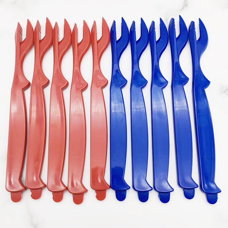 亚马逊热卖吃蟹工具塑料蟹针海鲜螃蟹龙虾针蟹八件工具海鲜脱壳针,厨房/烹饪用具,虾线刀/剥虾器,淘宝优惠券,粉丝福利购,淘宝优惠卷