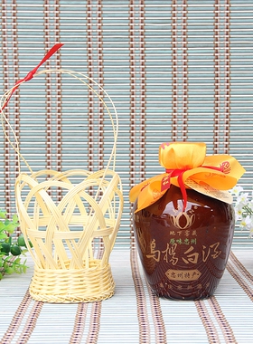 52度乌杨白酒重庆特产纯粮食高粱原浆酒清香型窖藏500ml瓷坛包邮