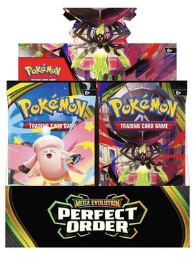神奇宝贝卡片Pokémon卡牌ME04 Perfect order增强能energy抽卡包