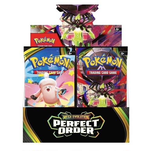神奇宝贝卡片Pokémon卡牌ME04 Perfect order增强能energy抽卡包