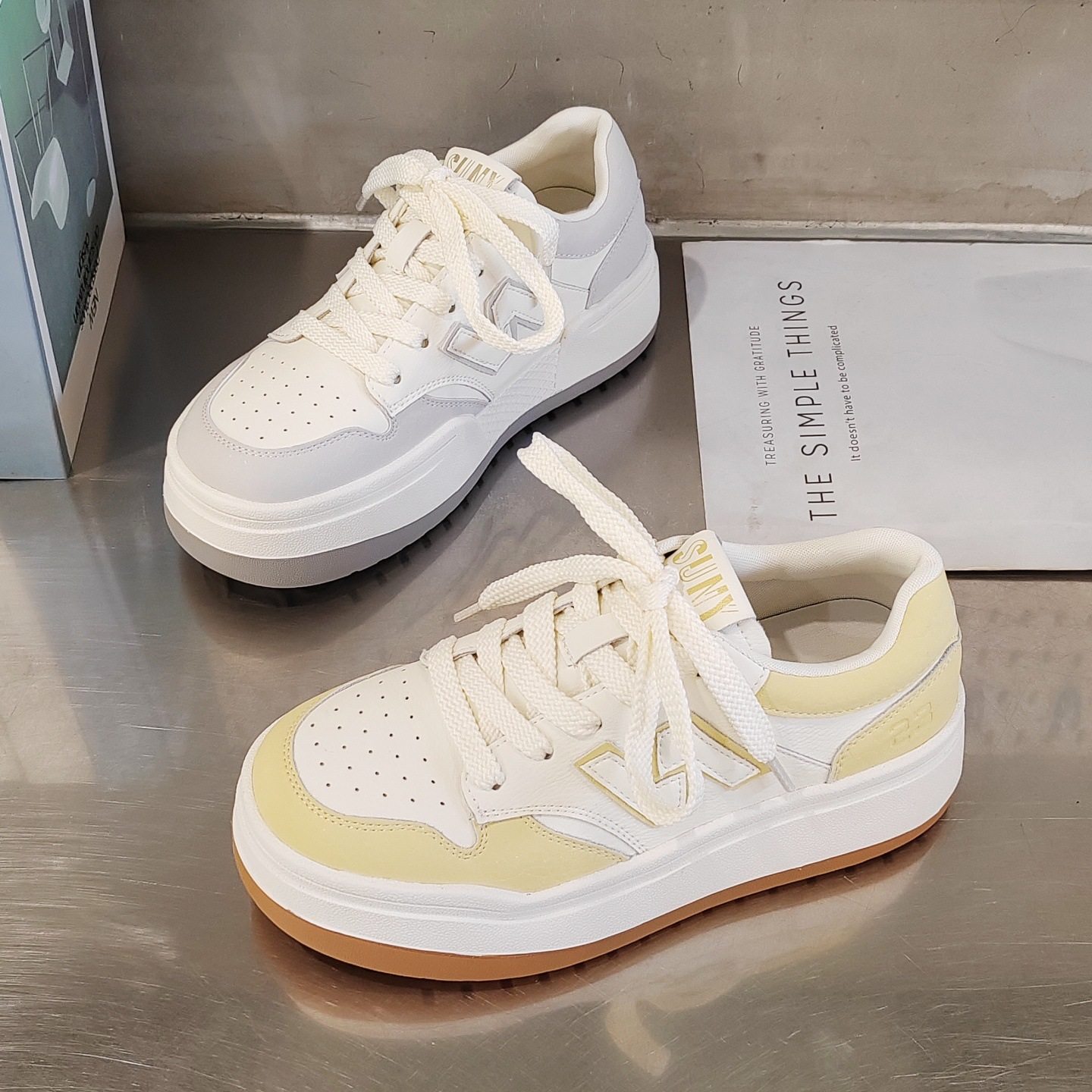 真皮厚底小白鞋女2026春季新款休闲时尚百搭潮流运动鞋休闲板鞋女,女鞋,时尚休闲鞋,淘宝优惠券,粉丝福利购,淘宝优惠卷