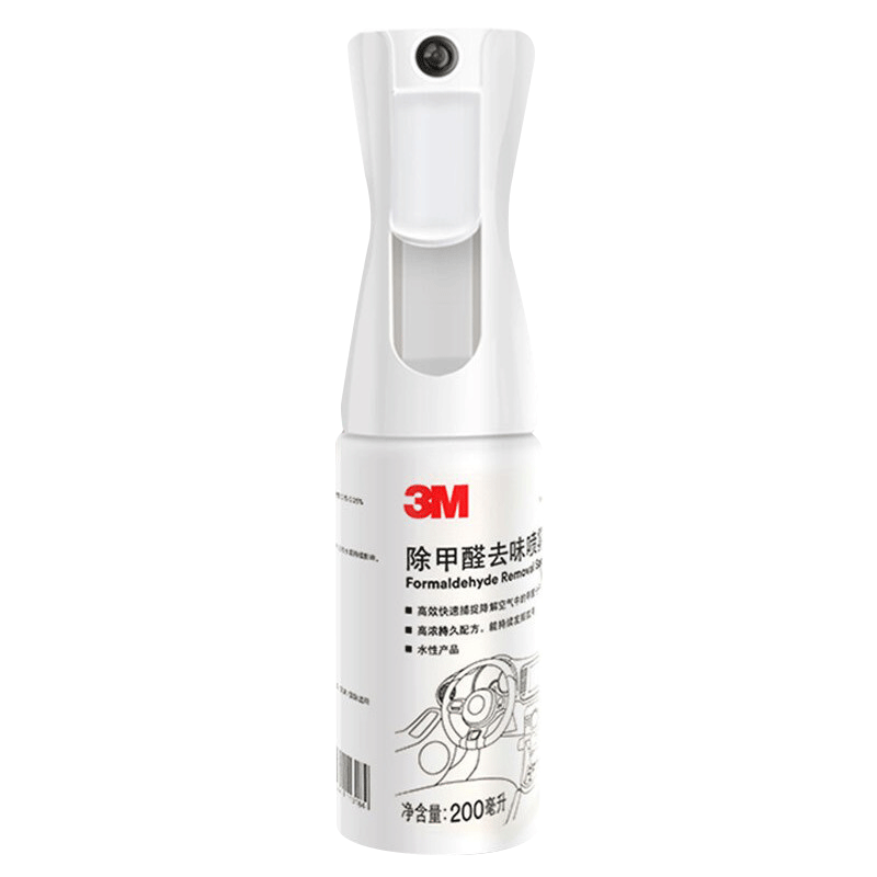 3M 除甲醛喷雾剂 新车新房家具装修去甲醛喷剂200ml