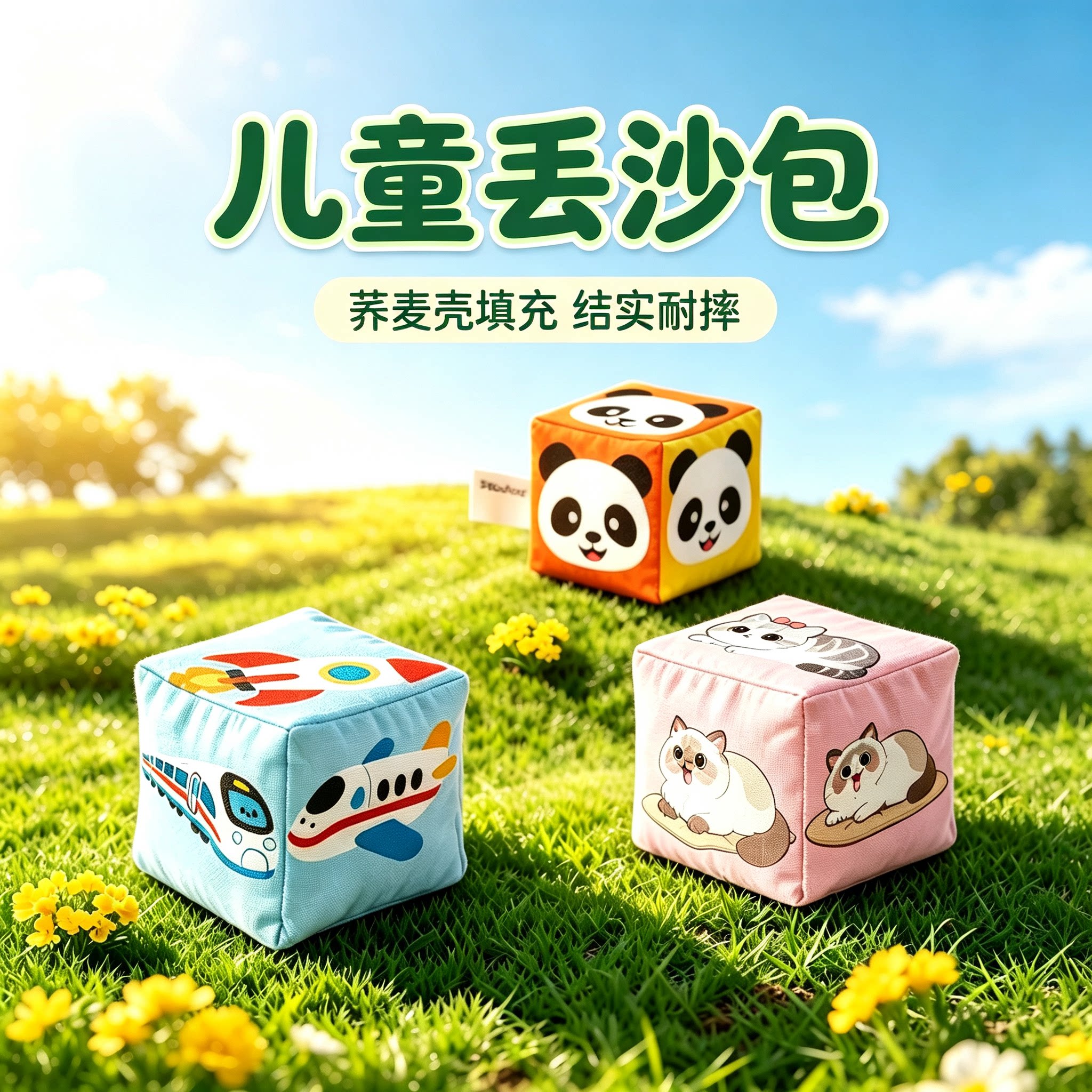 幼儿园专用荞麦沙包投掷图片