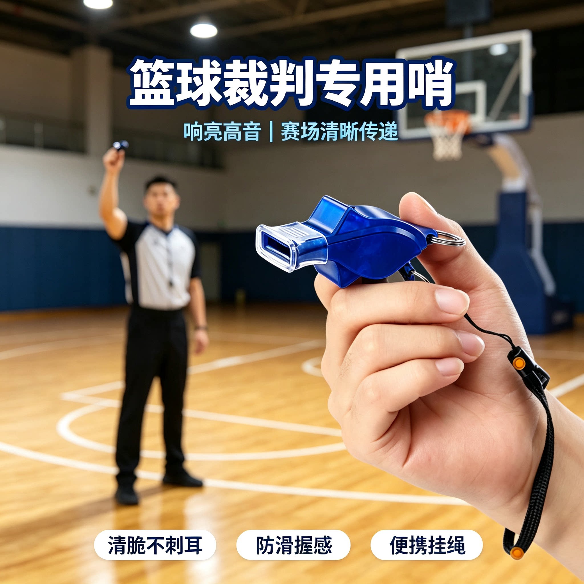 口哨体育老师超大声高音响篮球裁判专用海豚专业救生求生足球哨子