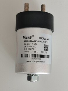 DIANZ交流滤波吸收电容 MKPA-MC  CN 2UF 10UF UN 750V AC 1600V