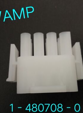 TYCO泰科TE连接器AMP安普 12孔 1-480708-0 接插件12孔 针距6.35