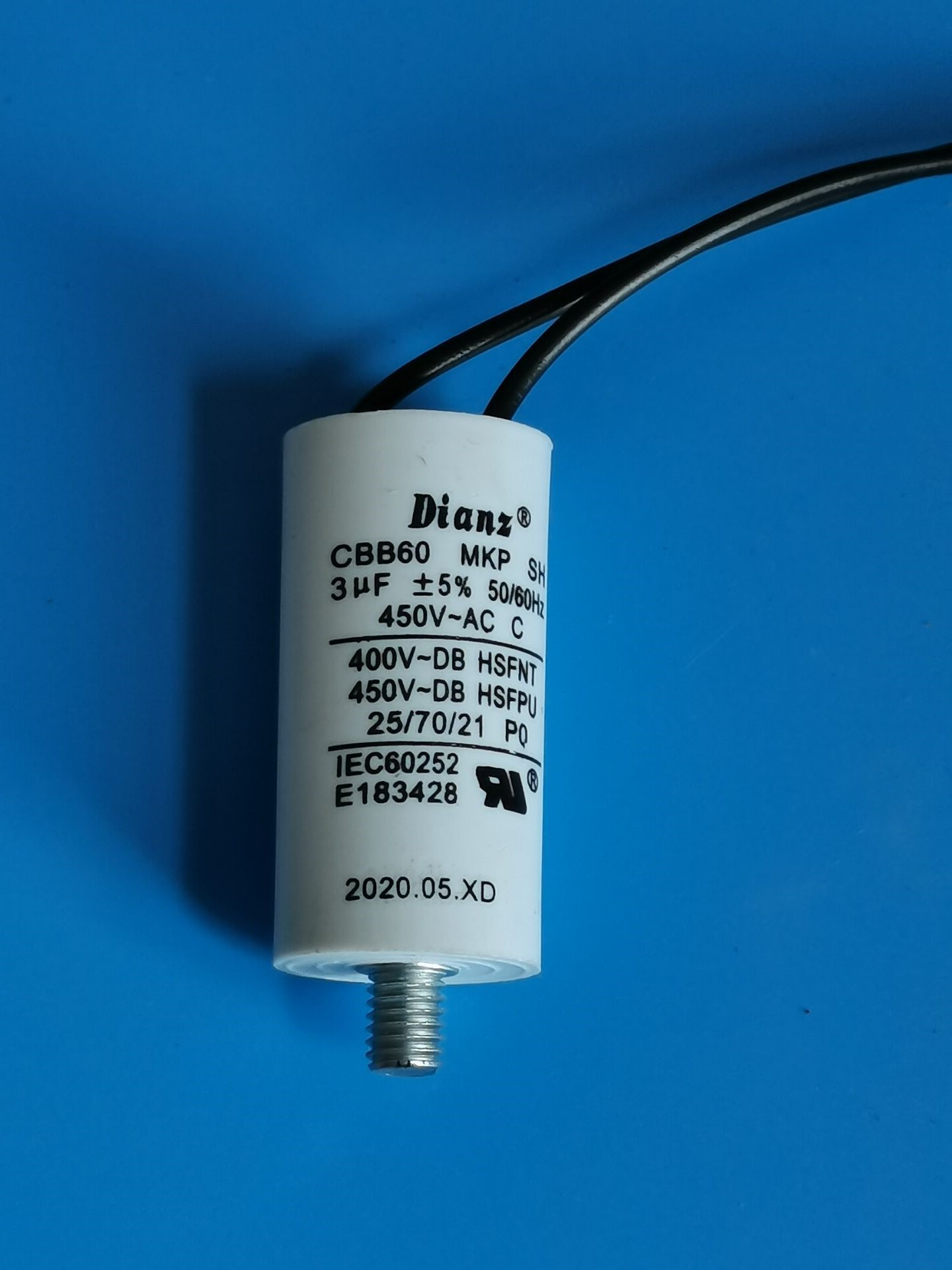 CBB60电容3UF450V电容3UF