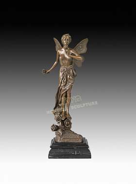 工艺品摆件鸿鑫雕塑黄铜欧式人物