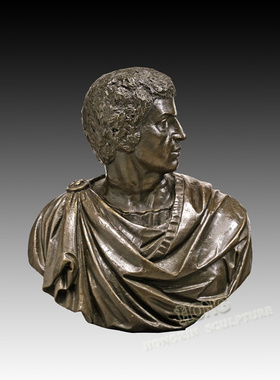 铜雕将军胸像LS160工艺品欧式大型人物酒店别墅户外落地摆件包邮