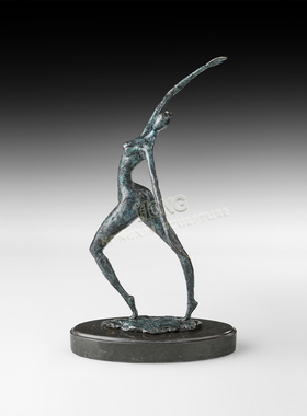 鸿鑫雕塑黄铜抽象人物工艺品摆件