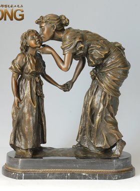 艺术品客厅家饰鸿鑫雕塑黄铜欧式