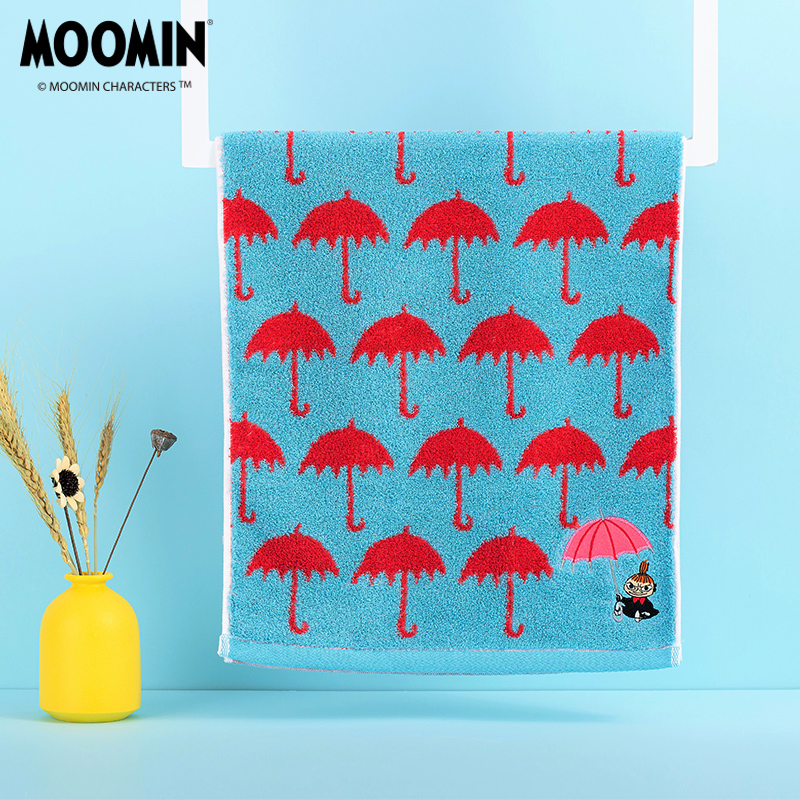 Moomin姆明双面毛圈款纯棉洗脸巾