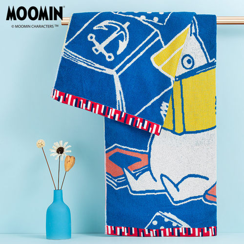 MOOMIN姆明A类纯棉浴巾三件套