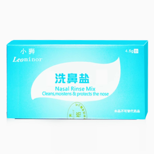 小狮洗鼻盐30包成人儿童喷雾鼻腔冲洗器瑜伽洗鼻壶专用生理盐4.5g
