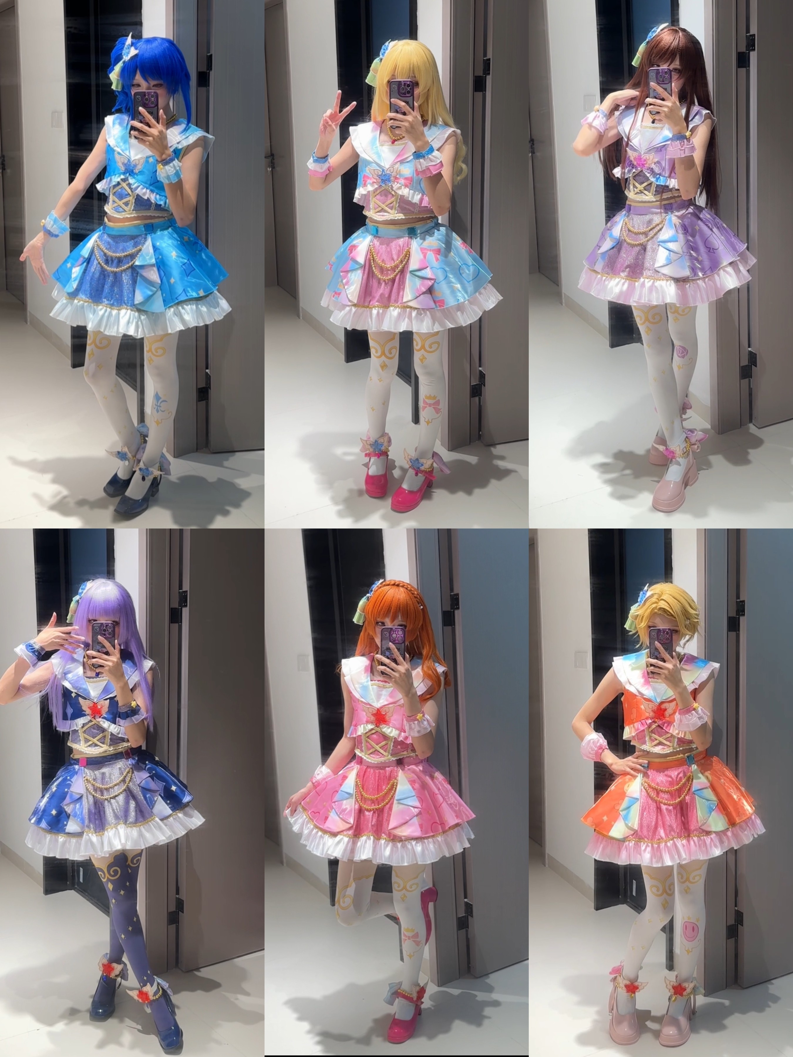 甜蜜魔法尾款/全款 偶像活动星宫莓大空明雾矢葵紫吹兰武道馆cos
