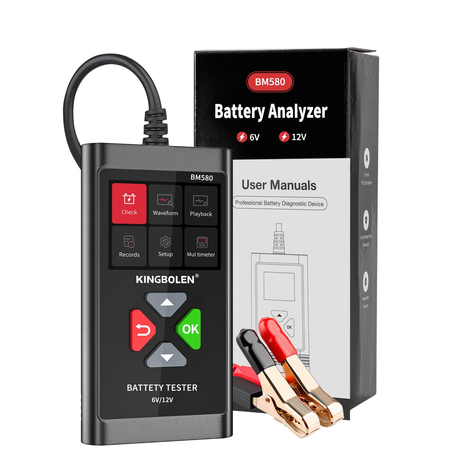 新品6V/12V汽车蓄电池检测仪分析