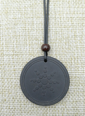 QuantumPendant圆形棉绳太阳火