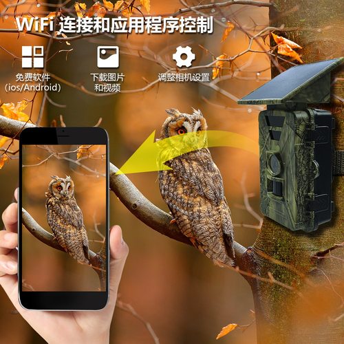 Trailcamera5200毫安太阳能电池