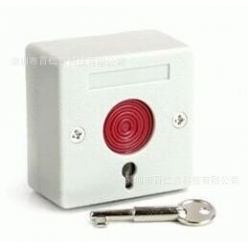 紧急按钮 开关按钮 常开/常闭型报警器 24DVC 300mA钥匙复位