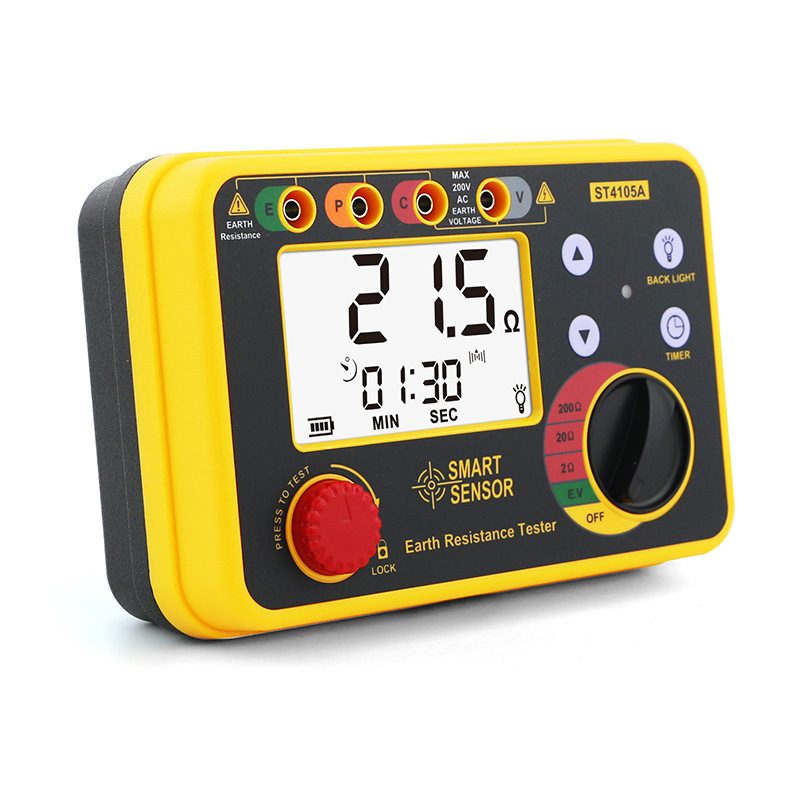 希玛ST4105A接地电阻测试仪数字