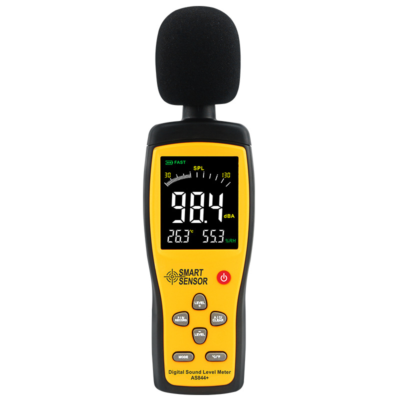希玛AS844+高精度彩屏噪音计分贝
