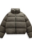 得物可二开鸭绒中性潮牌阔版cleanfit风格毛衣羽绒服白9161P260，男装羽绒服，星座1207