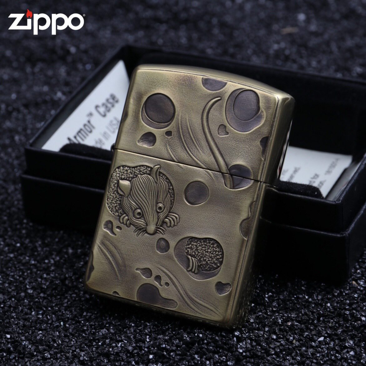 zippo芝宝zpopp打火机zppio正版ziiopo煤油ziiopp防风ziipio奶鼠