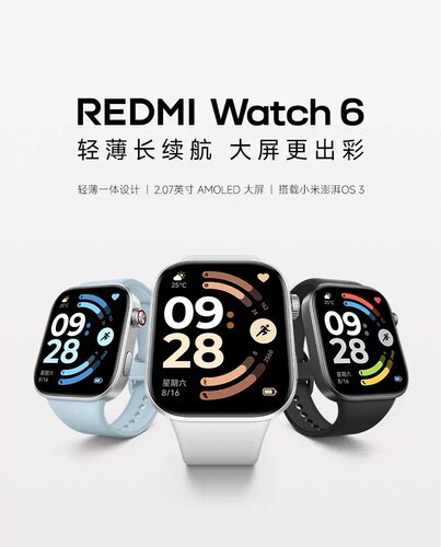 红米Radmi Watch6智能手表运动跑步蓝牙通话长续航血氧心率睡眠..