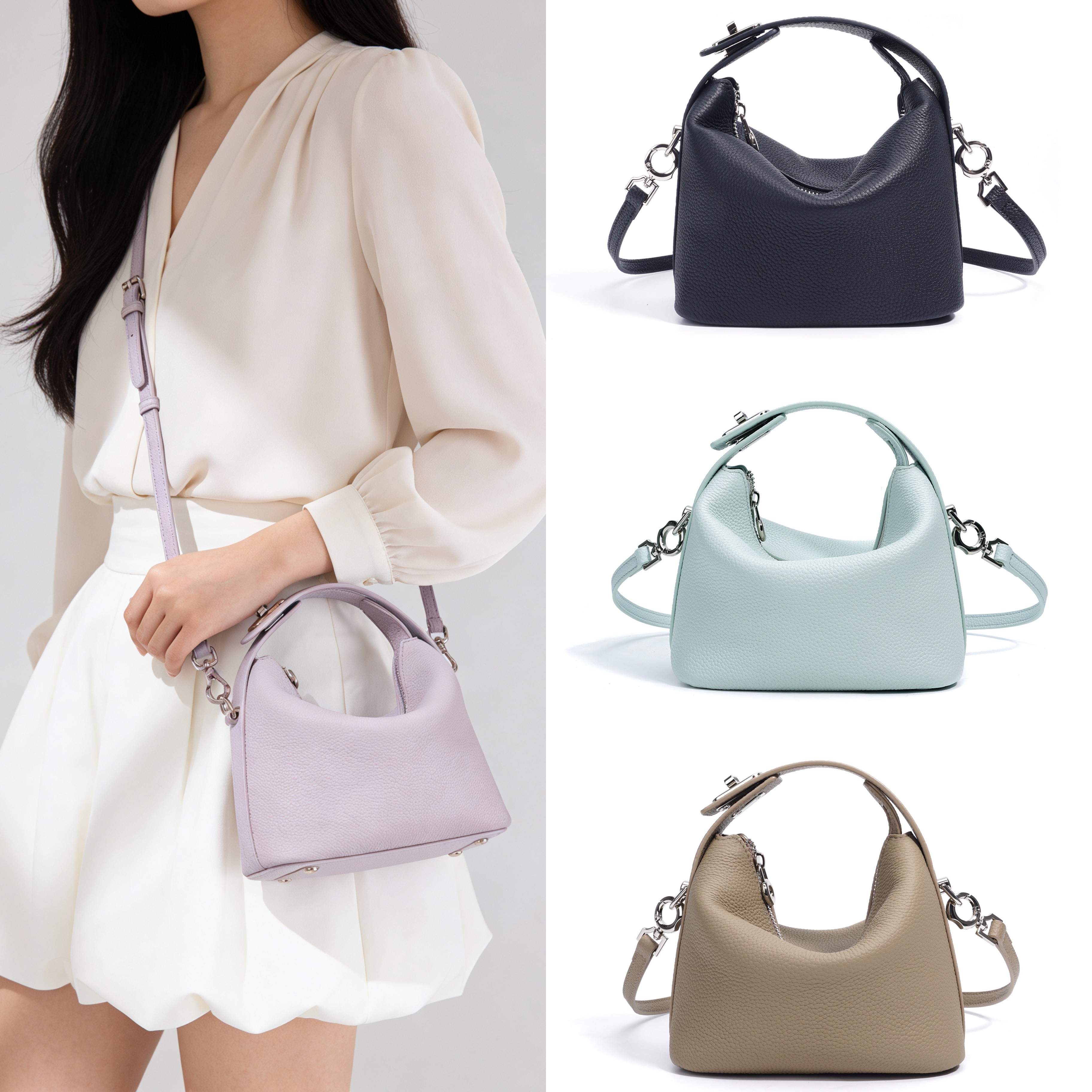 便当包小众设计腋下斜挎高级感轻奢口红包休闲简约时尚女士手提包