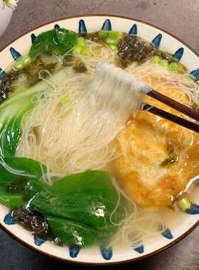 拾味匠@手工发酵面条空心挂面条龙须面超细线面线速食特产早餐面