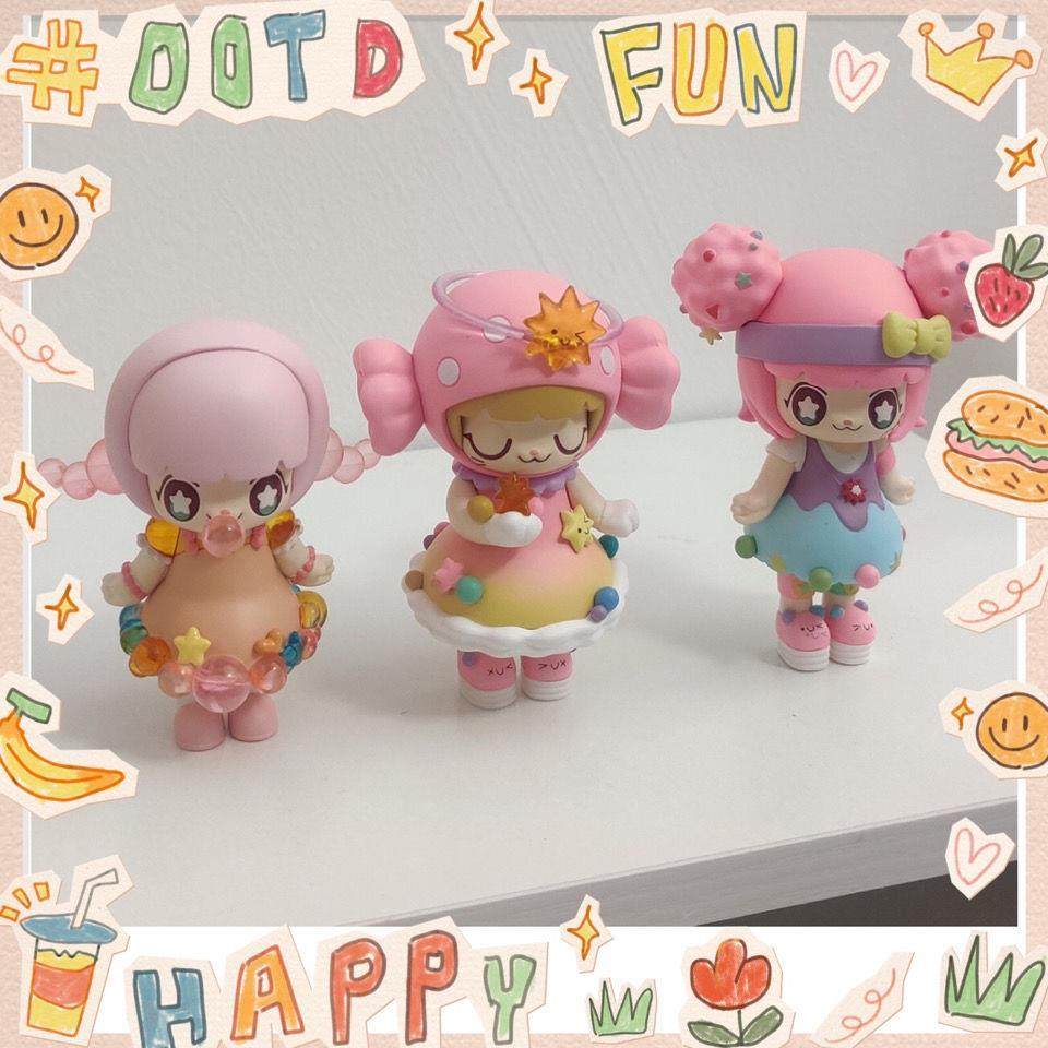 正版糖果乐园系列盲盒周边摆件