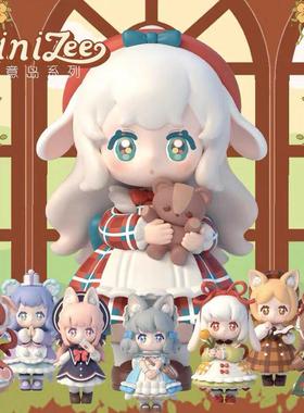 正版Ninizee妮妮崽爱意岛系列盲盒指定少女可爱潮玩手办公仔礼物