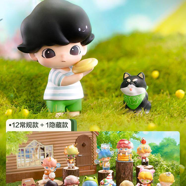 正版popmart泡泡玛特dimoo宠物度假系列盲盒潮流手办礼物摆件可爱