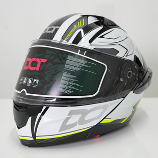 清仓DOT 摩托车双镜片头盔 809揭面盔